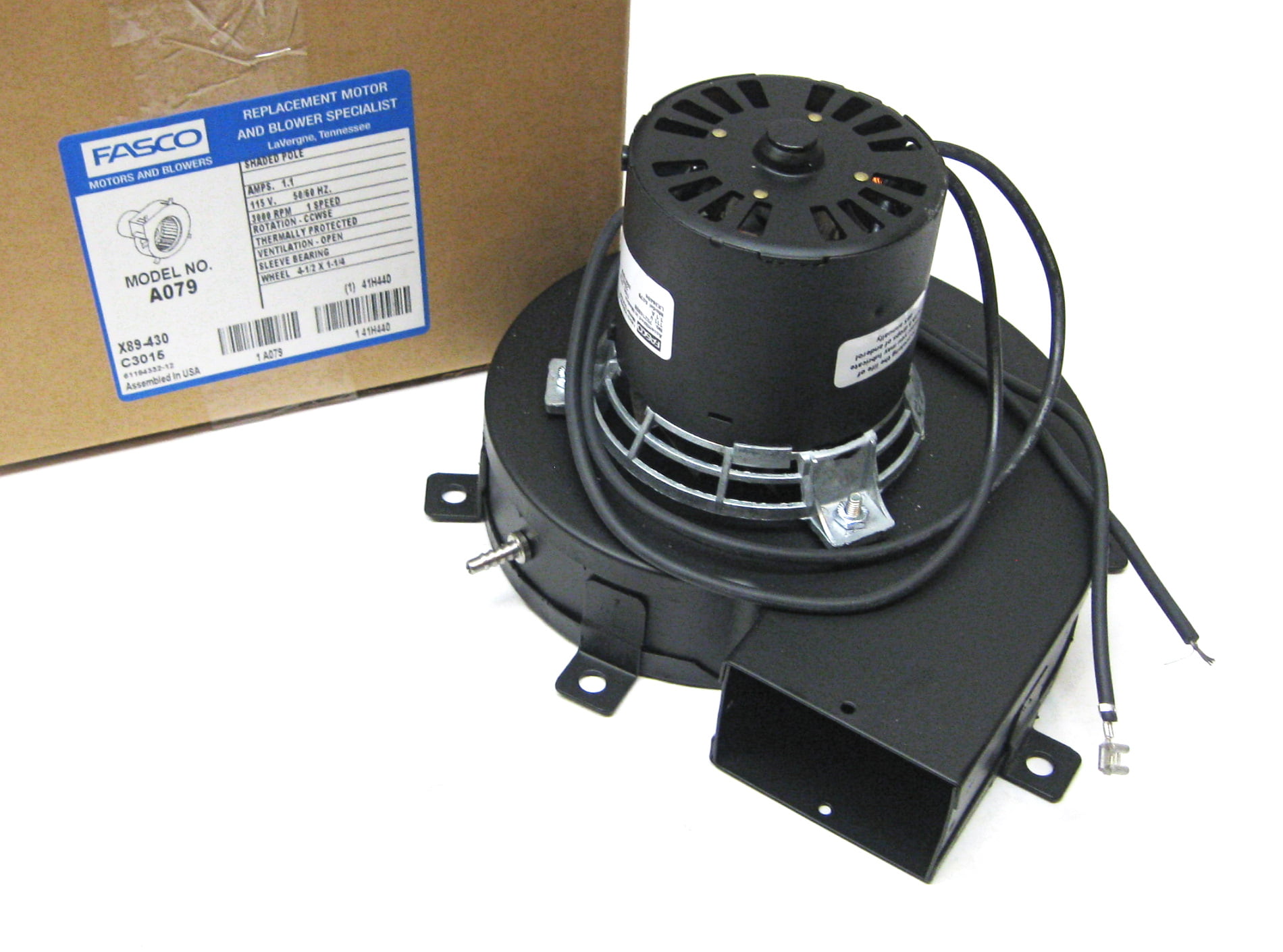 Replacement for Janitrol Furnace Vent Venter Exhaust Draft Inducer Motor B1859000
