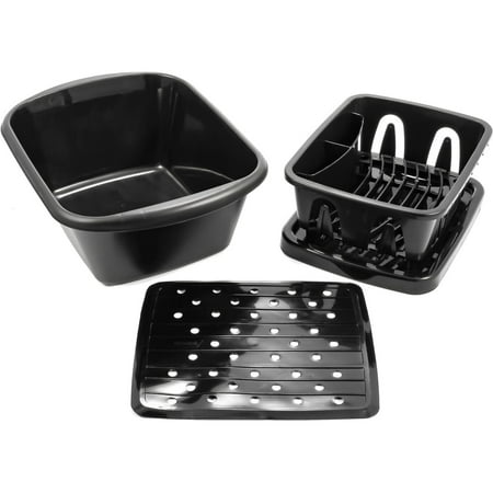 Camco Sink Kit with Dish Drainer, Dish Pan and Sink (Best Dishes For Rv)