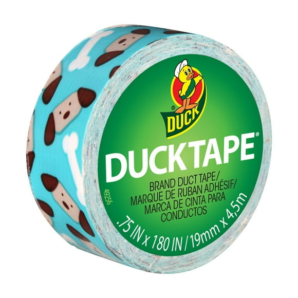 Ducklings Mini Duck Tape Roll, Dog With A Bone