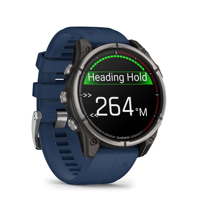 Garmin quatix® 8, 47 mm, Marine GPS Smartwatch, Bright AMOLED