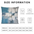 thumbnail image 5 of GOSMITH Set of  Blue and Grey Abstract Art Artwork Pillow Cover Gallery Modern Decorative Throw Pillows Cushion Cover for Bedroom Sofa Living Room, 5 of 5