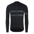 thumbnail image 3 of YKYW - Chaqueta polar térmica reflectante negra de invierno para hombre, camiseta de ciclismo profesional cálida, abrigo de ciclismo de montaña para invierno, ropa para bicicleta, 3 of 5