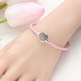 thumbnail image 6 of MULA European 925 Sterling Silver CZ Heart Clasp Snake Bracelet for Charms Women Jewelry, 6 of 6