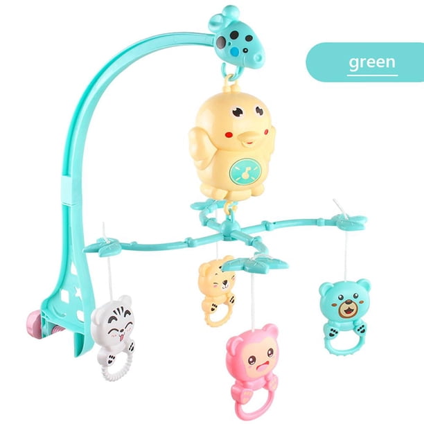 Sonajeros Móviles Para Cuna De Bebé, Juguetes Educativos De Música, Campana De Cama Para Cuna, Chupete Móvil, Juguete Para Cuna, Juguete Para Bebé Cateissary FN006773-02