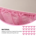 thumbnail image 6 of Hongchegh 50pcs Women's Disposable Travel Underwear Non-Woven Spa Panties (Pink), 6 of 8