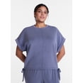 thumbnail image 2 of Avia Women's Scubaknit Top, Size XS-XXXL, 2 of 6