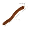 thumbnail image 2 of WRITWAA Plush Animal Ears Headband Set for Women, Includes Dog Ears and Tail in Coffee Color, 2 of 7