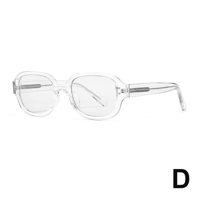 Lunettes Rétro Coréennes à Monture Carrée Ovale Y2K Mode Imprimé Léopard et Montures Épaisses Rouges Lunettes Décoratives pour Femmes et Filles