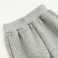 thumbnail image 5 of Boys Pants Toddler Boys Autumn and Winter Solid Color Elastic Waist Sweatpants with Leggings, 5 of 9