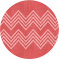 thumbnail image 1 of Ahgly Company Machine Washable Indoor Round Transitional Red Area Rugs, 3' Round, 1 of 7