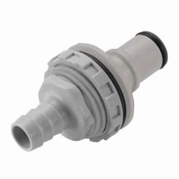 Colder 3/8" Barbed Panel Mount Insert NS6D42006