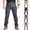 #02 Army Green, variant on Mens Outdoor Work Cargo Pants Multi Pockets Straight Fit Tactical Bottoms Casual Trousers No Belt ,S,#03 Khaki