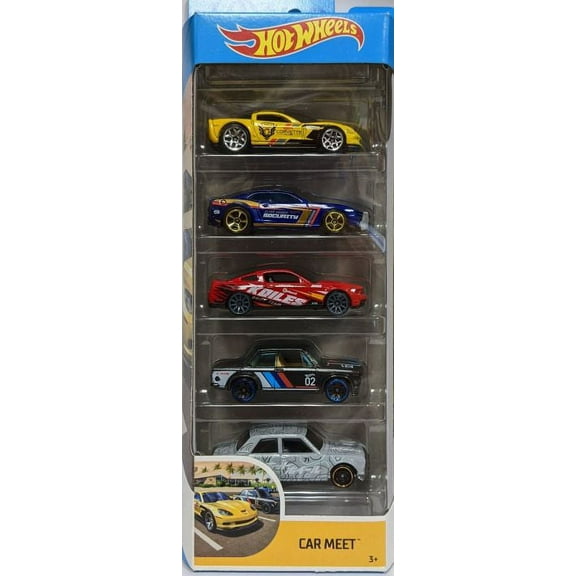 Hot Wheels 5 pack Car Meet
