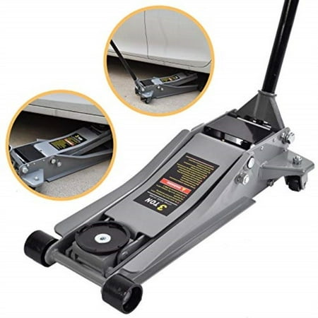 3 Ton Floor Jack With Foot Pump On | Floor Jack