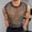 Black, variant on Daolelai Men's Knit Sleeveless Top Hollow Mesh Vest T-Shirt Top Party Wear