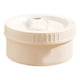 thumbnail image 5 of Cateissary Fiambrera con aislamiento térmico para oficina en casa, Camping, senderismo, trabajo, caja de almacenamiento de alimentos a prueba de Blanco Pequeño 2Conjunto, 5 of 6