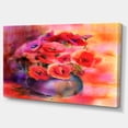 thumbnail image 2 of Bouquet de Coquelicots Mignons dans un Vase - Grande Impression sur Toile Florale, 2 of 4