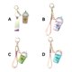 thumbnail image 4 of Minnieouse Llavero colgante decorativo té de la leche llavero decoración monedero colgante llavero dibujos animados lindo mujer chica regalo Ropa, zapatos y accesorios Miscelánea Verde Minnieouse AP014351-03, 4 of 6