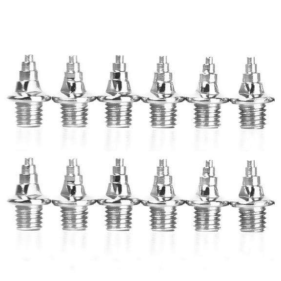 Yunhgft 12 Pack Steel Cricket Athletes Spikes Cleats Replacement Xmas Tree Style C