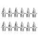 thumbnail image 1 of Footful 12pcs zapatos de repuesto s Sport Running Track Shoes Trainer 4 tipos Estilo C Yuyangstore Reemplazo de tacos de espiga de acero, 1 of 5