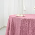 thumbnail image 4 of BalsaCircle 120" Sequin Round Tablecloth Pink, 4 of 8