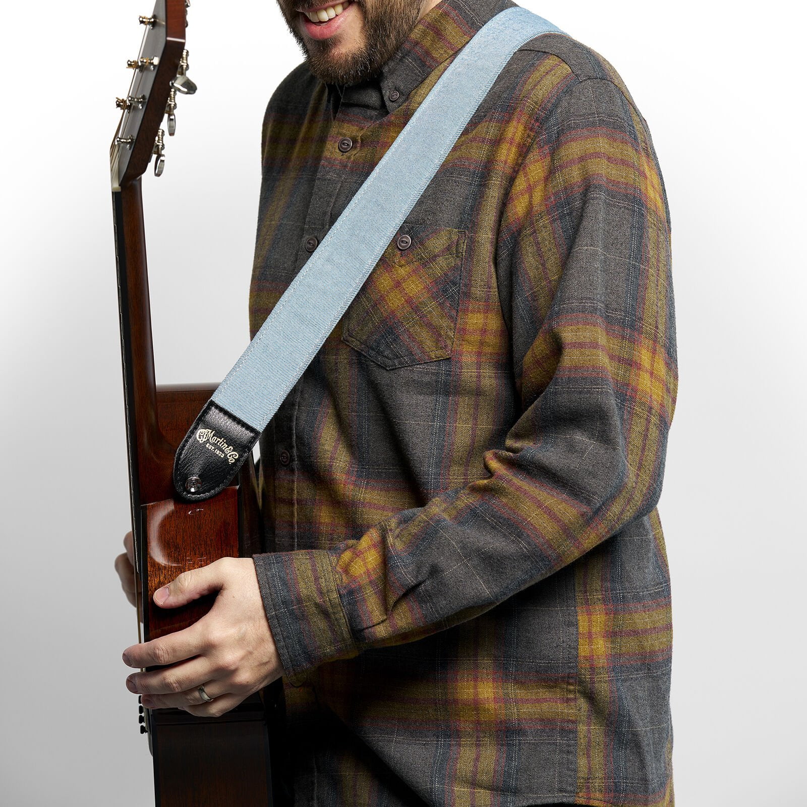 Martin Guitars Sea Wool Guitar Strap - Ocean Twill