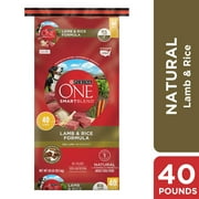 Purina ONE Natural Dry Dog Food, SmartBlend Lamb and Rice Formula 40 lb