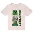 thumbnail image 5 of Minecraft Boys Creeper Skeleton Zombie Zip‑Up Hoodie, Graphic T‑Shirt & Sweatpants Set (Little & Big Boys), 3‑Piece Bundle, Sizes 4–16, 5 of 9