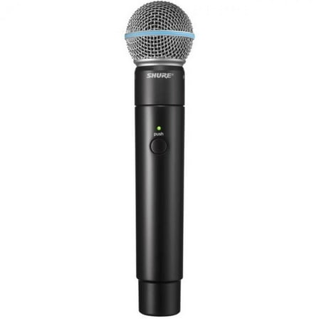 Shure MXW2/BETA58 Wireless Microphone - 20 Kilo Ohm - Handheld