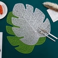 thumbnail image 2 of Tapete de mesa con forma única, tapete decorativo anticalor de Pvc resistente al calor para mesa de comedor para el hogar, 2 of 3