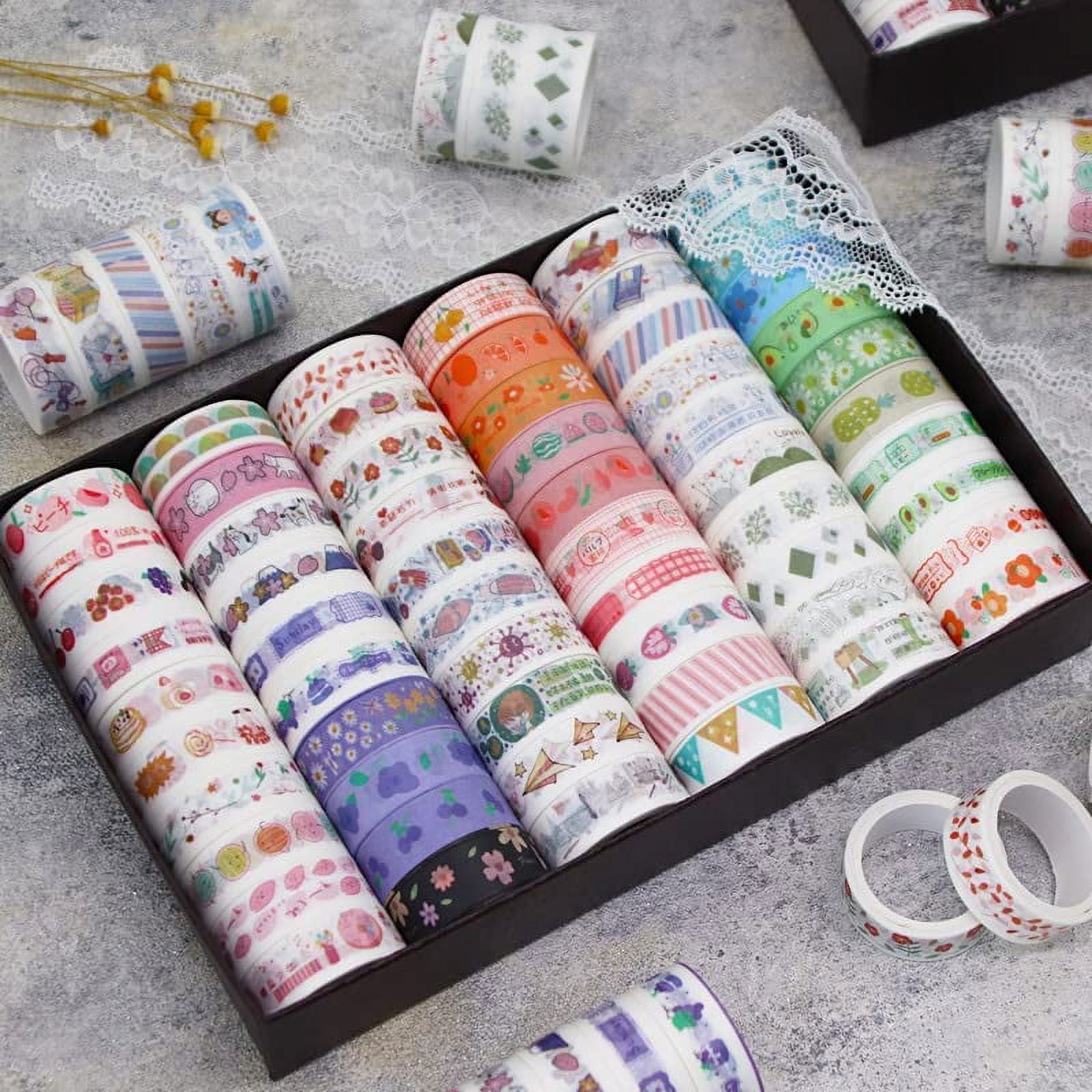 EXCEART 15 Rolls Pocket Tape Gift Scrapbooking Supplies Diary Book Washi  Tape Craft Making Stickers Gadgets for Kids Suit for Kids Washi Tapes Hand