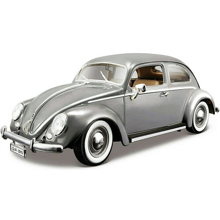 1955 Volkswagen Kafer Beetle Gray 1/18 Diecast Model Car by