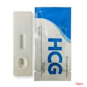 Angle View: 10pcs Early Pregnancy Test Strip Card Pregnancy Test Pen Ovulation Test Strips