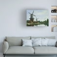 thumbnail image 2 of Trademark Fine Art Eugene Boudin Dutch Windmills Canvas Wall Art - 18x24, 2 of 5