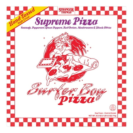 Netflix Stranger Things Surfer Boy Supreme Frozen Pizza, 25.2 oz