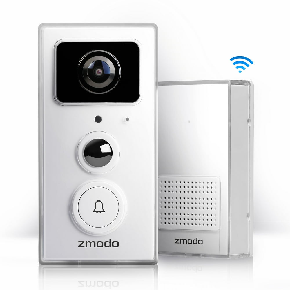Zmodo Smart Video Doorbell/Door Chime with 1080p Full HD WiFi Night
