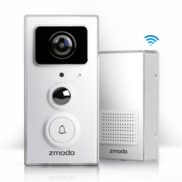 Zmodo Smart Video Doorbell/Door Chime with 1080p Full HD WiFi Night