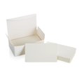 thumbnail image 1 of ZOOYOO Blank White Cardboard paper Message Card Business Cards Word Card DIY Tag Card 100 PCS ?White), 1 of 4