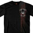 thumbnail image 2 of Hot Leathers GMD1343 'Jumbo Lone Wolf, No Club' Black Men's Black T-Shirt Medium, 2 of 4