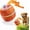 Orange, variant on Smart Interactive Dog Toy Ball, Electric Automatic Moving and Rolling Dogs Toy with Rope,Dog Barking Ball for Small Medium Large Dogs (Orange)