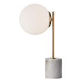 thumbnail image 1 of GFurn CL1140-WE Tuva Marble Table Lamp - White, 1 of 1
