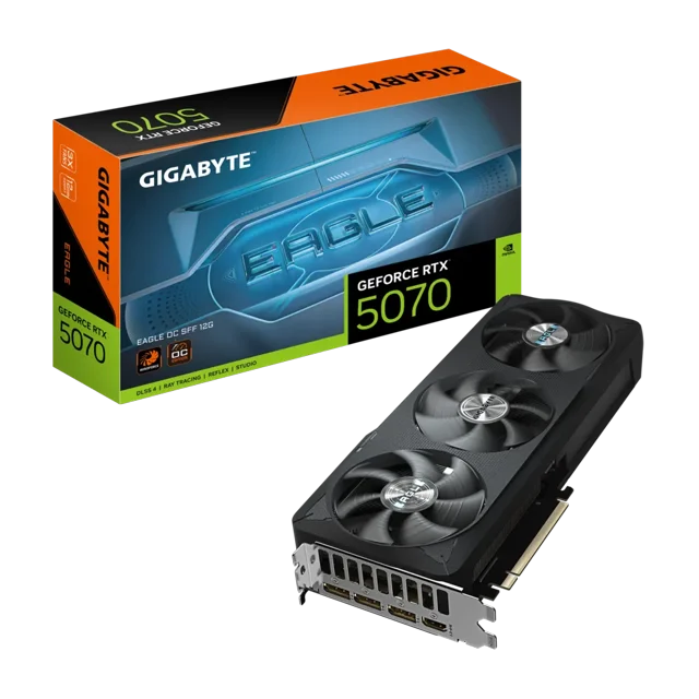 Tarjeta de Video Gigabyte RTX5070 Eagle Oc Sff 12GB