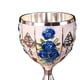 thumbnail image 2 of Copa de vino de metal clásica retro con patrón tallado en relieve, creativa, hecha a mano como describir, 2 of 6