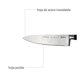 thumbnail image 5 of HUDSON VALLEY | Cuchillo Plano Prof de 18 cm, Cuchillo Tinchador de Acero Inoxidable con Mango Remachado, Utensilio de chef de Cocina para Cortar, Picar y Rebanar, Best Kitchenware, 5 of 5