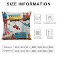 thumbnail image 5 of Kids Pillow Case for Boys &amp; Girls, Soft &amp; Breathable Fabric Pillow Cover, Kids Pillowcases Fits Standard Size Pillow, Measures  (Trains, Planes, and Trucks), 5 of 5