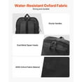 thumbnail image 6 of Lightweight Hiking Backpack 26L with Laptop Compartment Fits 15.6 Inch Laptop, Water-Resistant Travel Backpack with USB Port, Luggage Strap, Anti-Theft Pocket, and Multiple Pocket for Outdoor or Work, 6 of 11