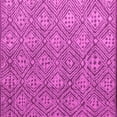 thumbnail image 1 of Ahgly Company Indoor Square Abstract Pink Modern Area Rugs, 8' Square, 1 of 4