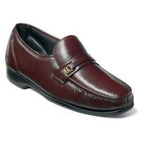 Florsheim Riva Moc Toe Bit Loafer Burgundy 17088-05  10.5 D