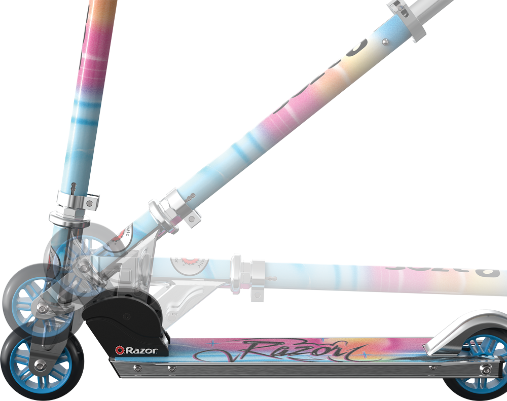 Razor A Kick Scooter - Spring Break Special Edition Graphic, Aluminum, Foldable, for Child Ages 5+