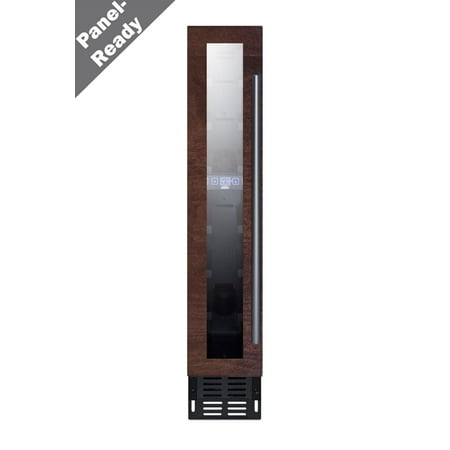 Summit Swc007h34pnrlhd 6  Wide 7 Bottle Capacity Panel Ready Built-In Wine Cooler - Panel
